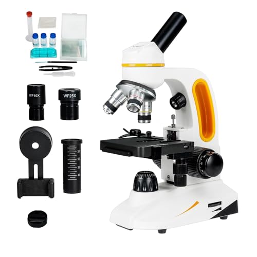 Amazon.co.jp: SVBONY SM202 顕微鏡 生物顕微鏡 複合単眼 80-2000x倍率